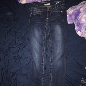Navy blue, size 1, Mudd jeans